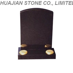 Upright Black Monument, Shanxi Black Granite Monument