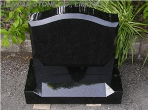 Upright Black Monument, Shanxi Black Granite Monument