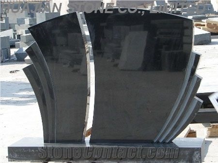 Upright Granite Monument, Grey Granite Monument