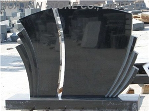 Upright Granite Monument, Grey Granite Monument