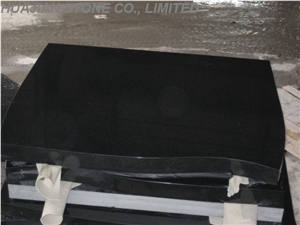 Shanxi Black Granite Upright Monuments