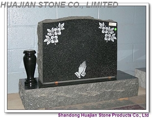 Black Granite Upright Monuments