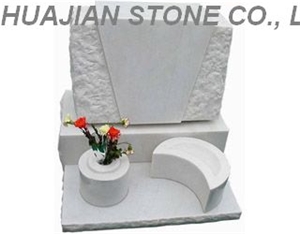 Red Granite Upright Monuments