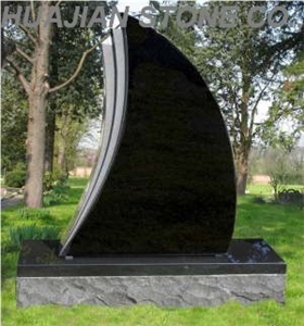 Black Granite Upright Monuments