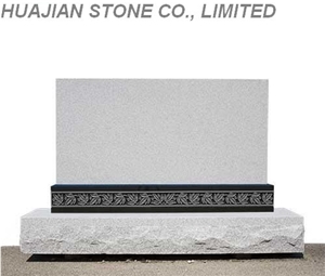 Grey Granite Upright Monuments
