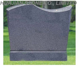 Upright Monument With Heart, Red Granite Upright Monuments