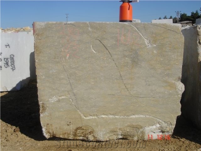 Fossil Green, Sea Grass Limestone Blocks, Royal Green Limestone Block
