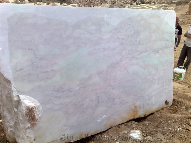 Verde Rosa Marble Blocks, Rosa Bella Marble Block