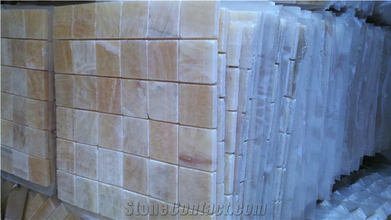 China Honey Onyx Slabs