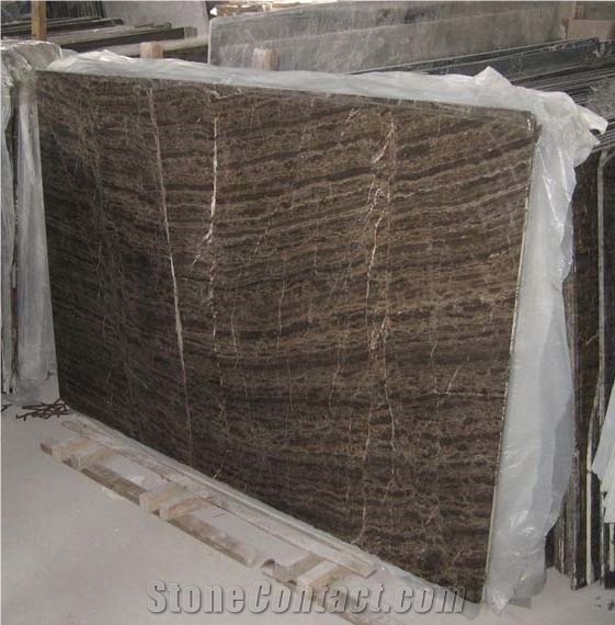 Coffee Brown Marble Slab