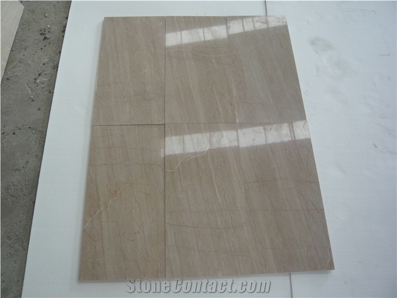 Mitian Rose Marble, China Beige Marble