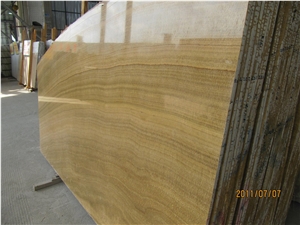 Yellow Wood Marbe, Yellow Wood Marble Slabs