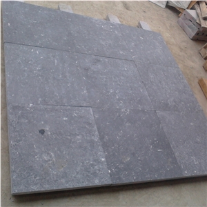 Black Limestone Flamed Cut-to-size