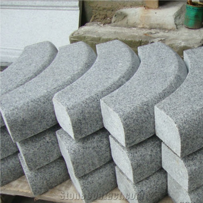 G603 Grey Granite Kerbstone