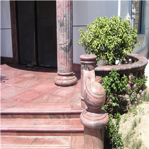 Multicolor Red Granite Paver,step Stone Multicolor Red Granite Paver,step Stone