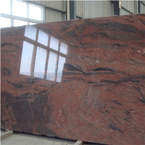 Multicolor Red Granite Stone Tiles Slabs G4259