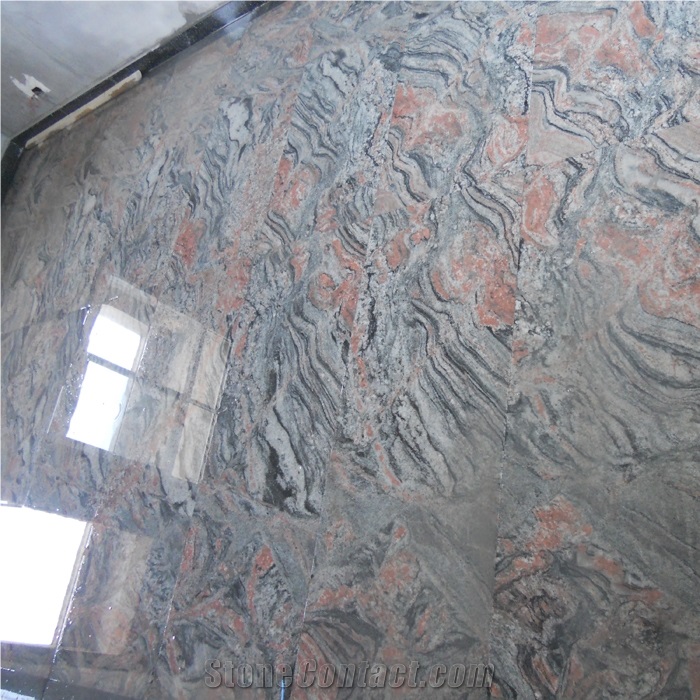 Multicolour Red Granite