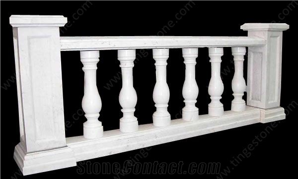 White Marble Balustrades