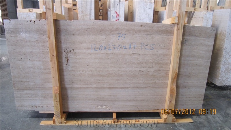 Light Travertine, Turkey Brown Travertine Slabs & Tiles