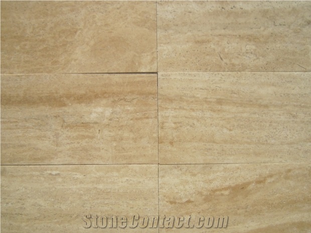Walnut Light D1A Travertine, Turkey Beige Travertine