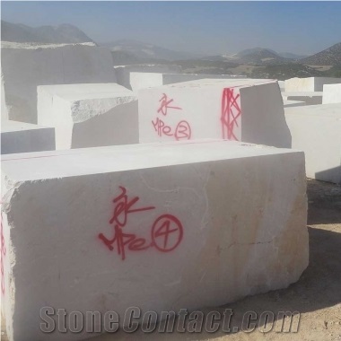 Burdur Cream Marble Blocks