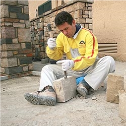 Pietra Di Credaro Wall Stone, Pietra Di Credaro Beige Limestone Wall