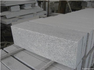 G603 Sesame White Granite Kerbstone, Custom Side Curbstone