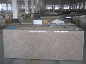 G611 Almond Mauve Kitchen Granite Countertop, Bar Top