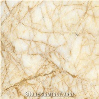 Golden Spider Marble Tiles, Greece Yellow Marble