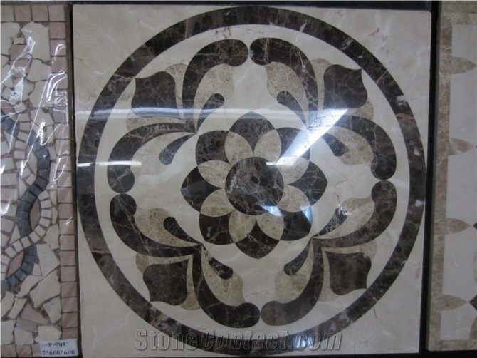 Marble Waterjet Medallions