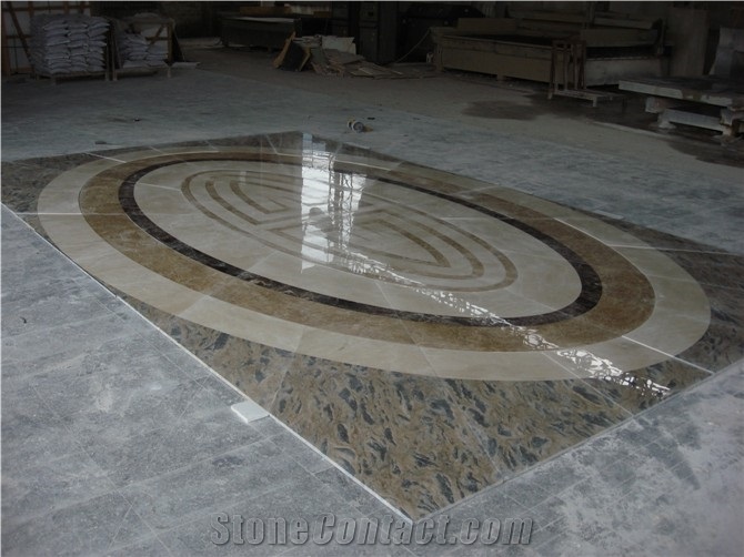 Marble Waterjet Medallions