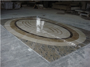 Marble Waterjet Medallions