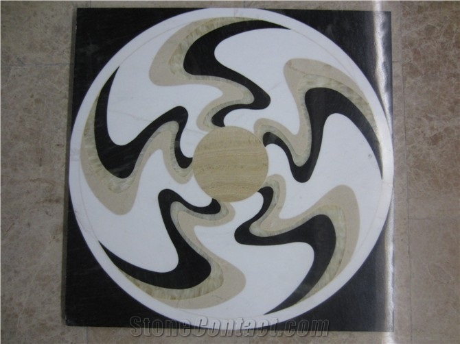 Marble Waterjet Medallions