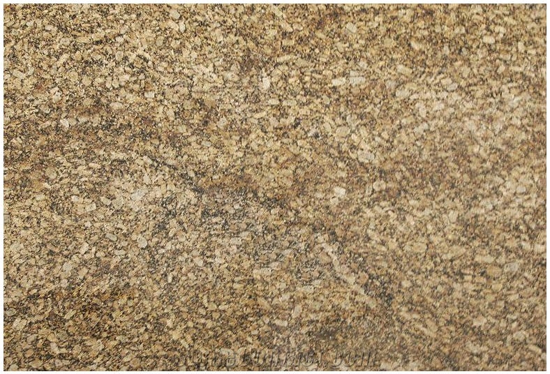 Granite Giallo West Extra Slab, Brazil Brown Granite