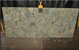 Jurassic Green Granite Slab