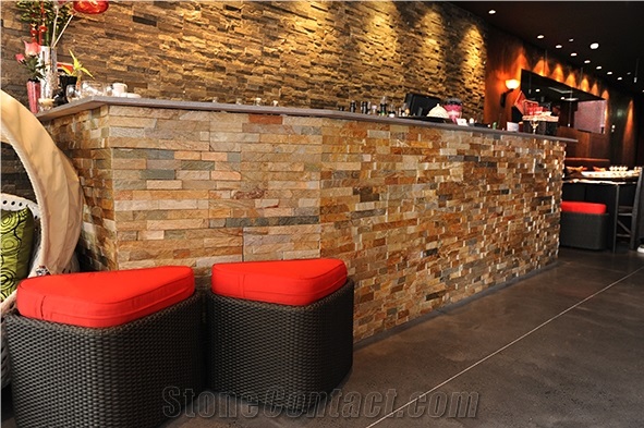 Cultured Slate Stone Wall Cladding