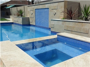 Pool Coping, Pool Deck, Debden Beige Sandstone Pool Coping