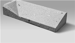 Battered Kerb, Azul Gondomar Grey Granite Kerbs Battered Kerb, Azul Gondomar Grey Granite Kerbs
