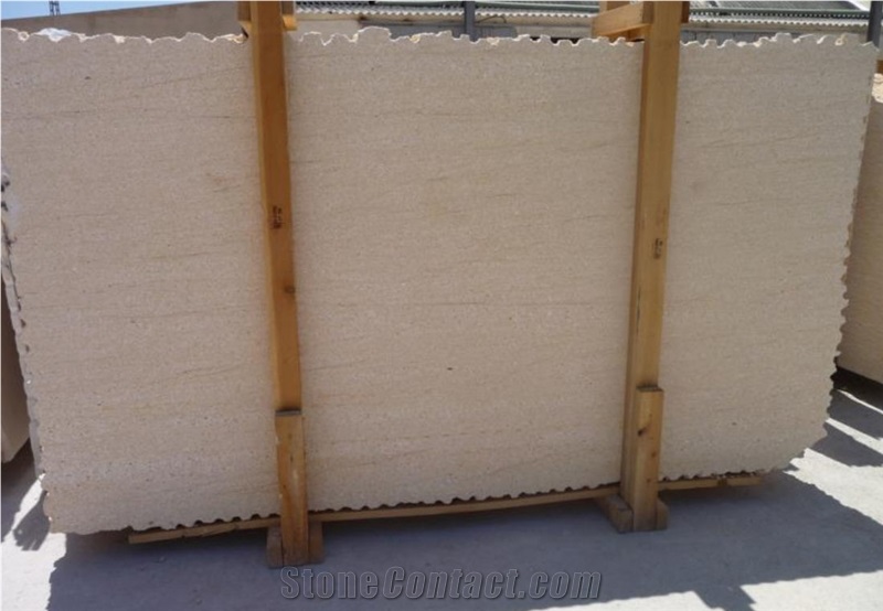 Amarillo Fosil Limestone Slabs, Spain Yellow Limestone