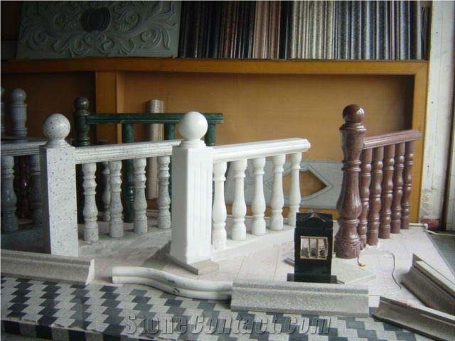 White Marble Baluster