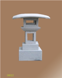 Decoration Stone Lamp, Grey Granite Lamps Decoration Stone Lamp, Grey Granite Lamps