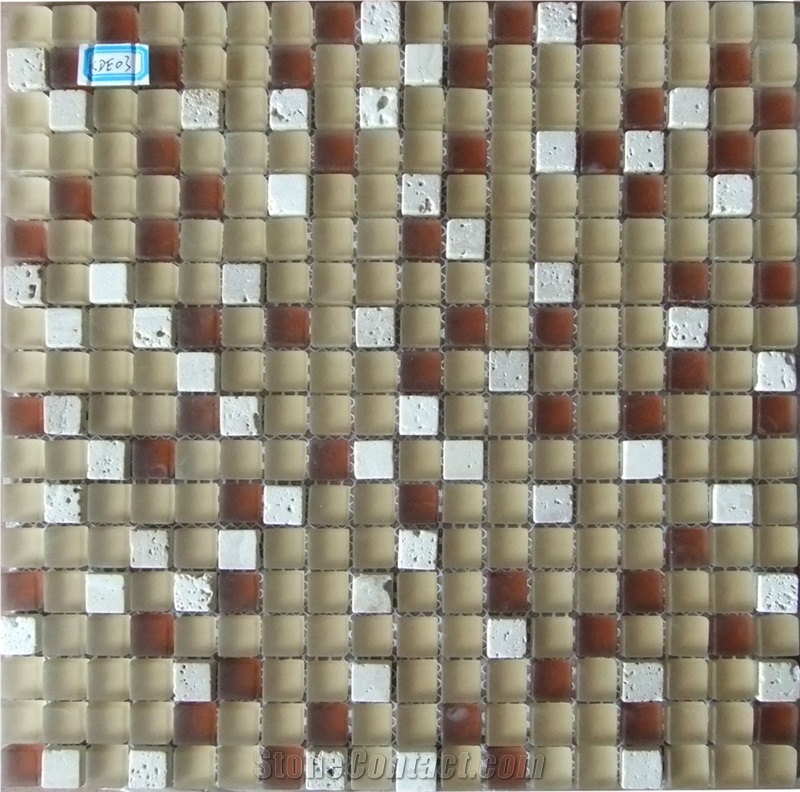 Glass Mosaic Mix Marble Mosaic