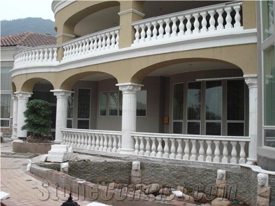 White Granite Baluster