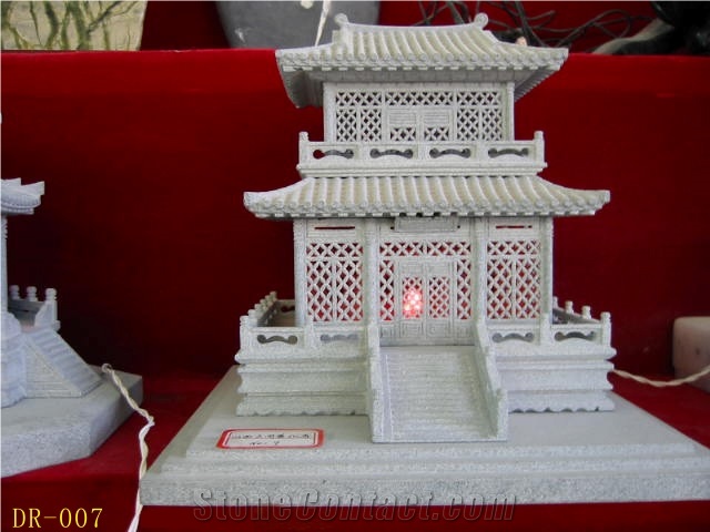 Granite Building Lamps, White Granite Lamps
