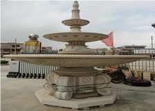 Granite Fountains, Fountains Yellow Granite Lanterns, Lamps