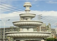 White Granite Fountains