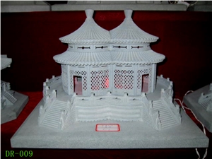 Granite Lamps for Landscaping, White Granite Lamps