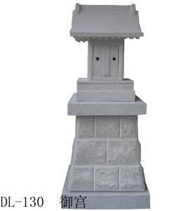 Grey Granite Lanterns