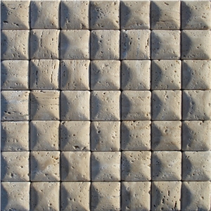 Marble Mosaic Abnormity Series, Yellow Marble Mosaic
