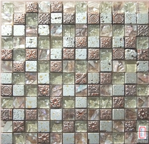Mosaic Glass Mix Marble